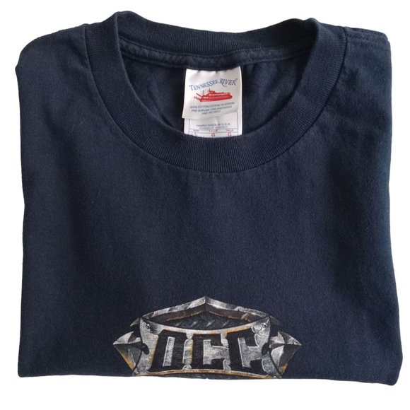 Y2K Orange County Choppers OCC Logo Double-sided Graphic T-Shirt Size Large - Picture 13 of 13